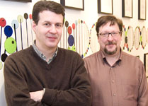 Dr. Stephen Scherer, left, and Dr. Peter Szatmari led an international project to discover the genetic architecture underlying autism susceptibility. Hospital for Sick Children